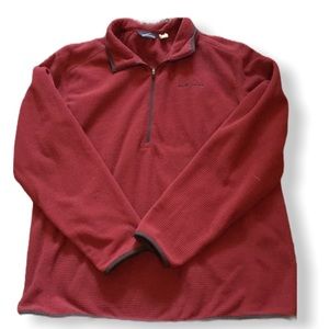 Eddie Bauer 1/4 zip pullover men’s size L
